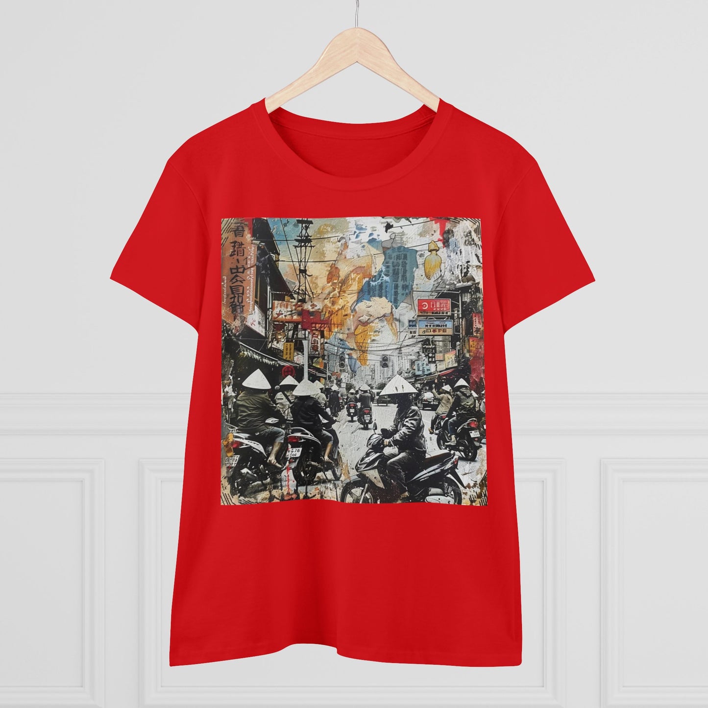 Vietnam Design Three - Colours - One Sided Print - Women's