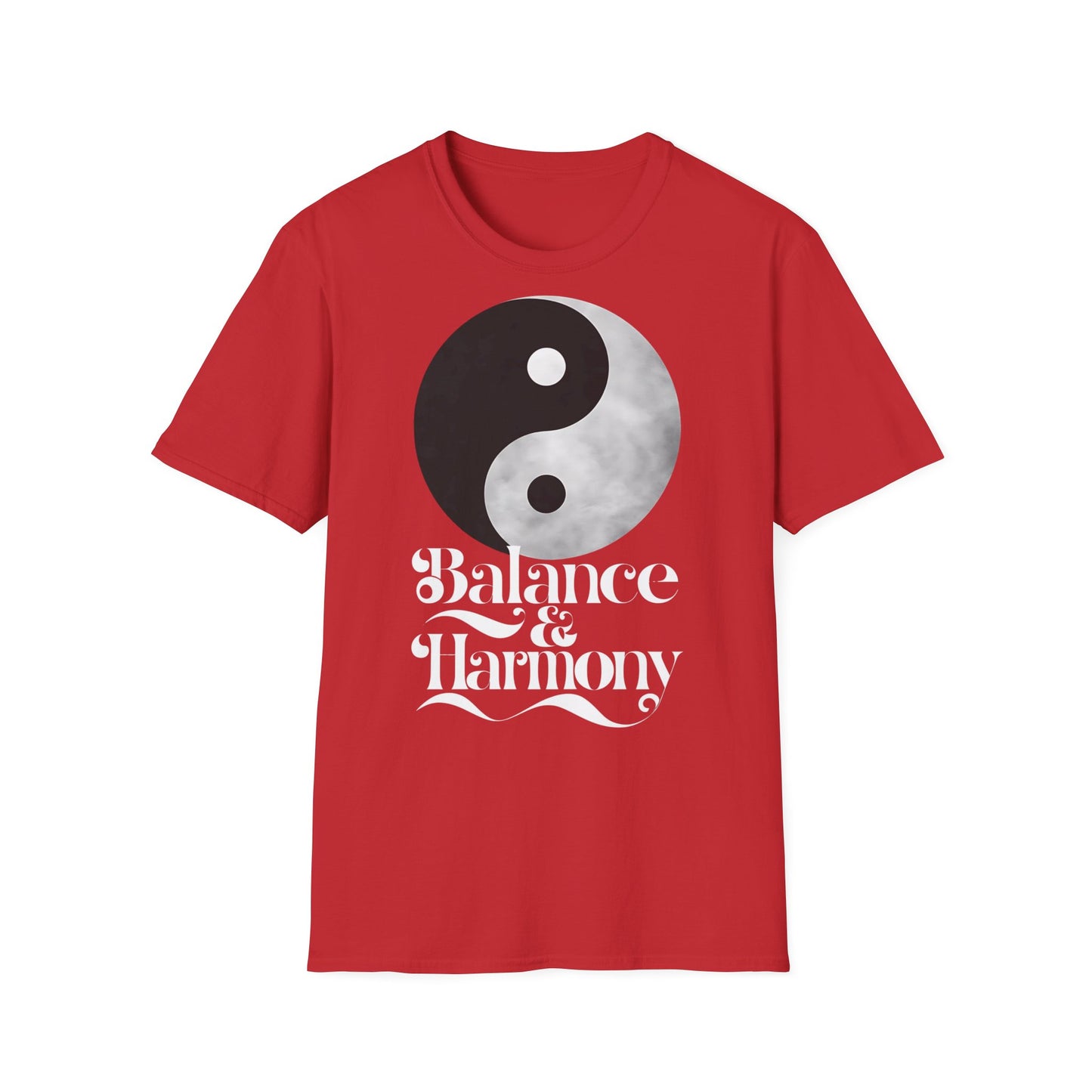 Balance & Harmony - One Sided Print - Softstyle T-Shirt