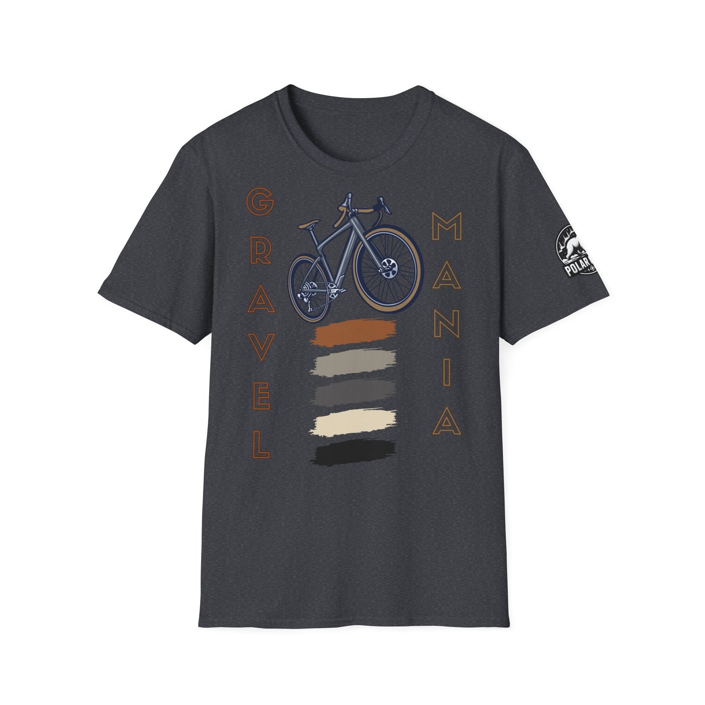 Gravel Mania - Front & Side Prints - Softstyle T-Shirt