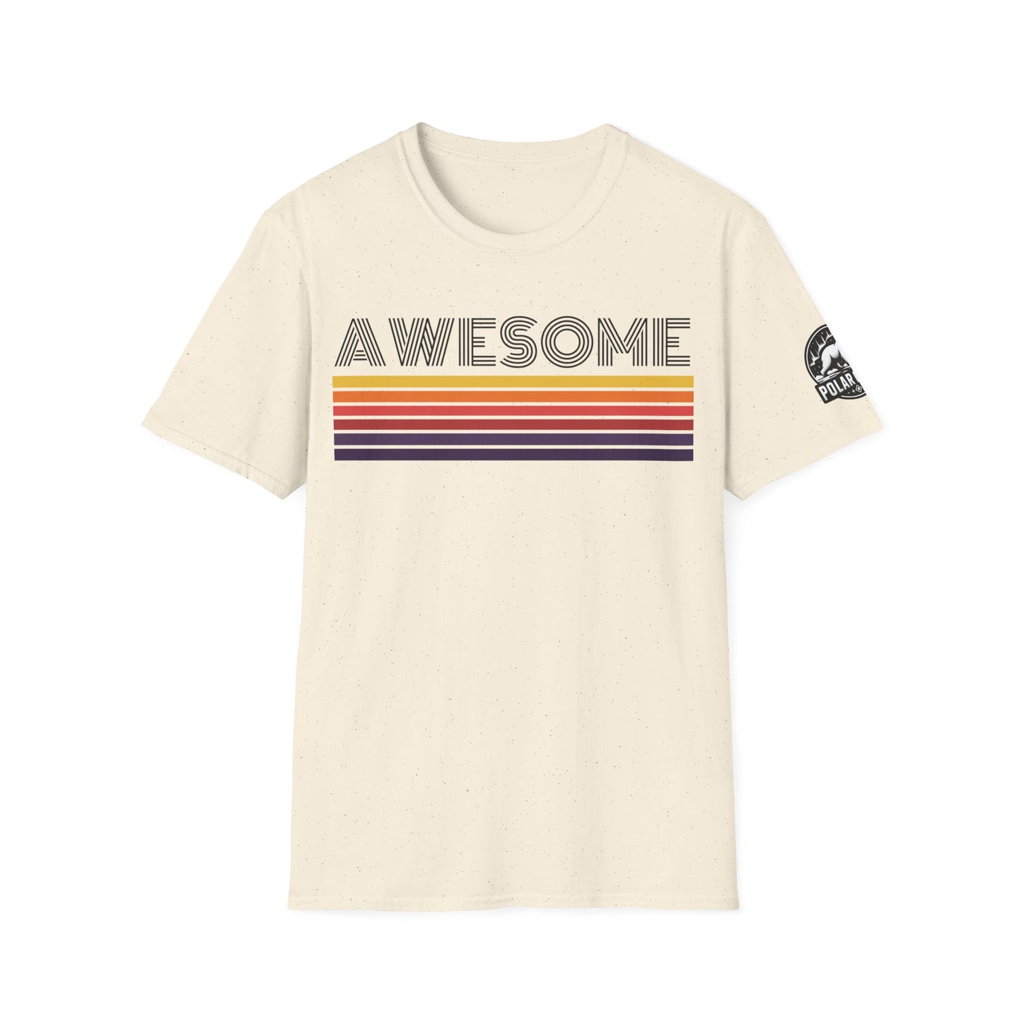 Awesome - Front & Side Prints - Softstyle T-Shirt