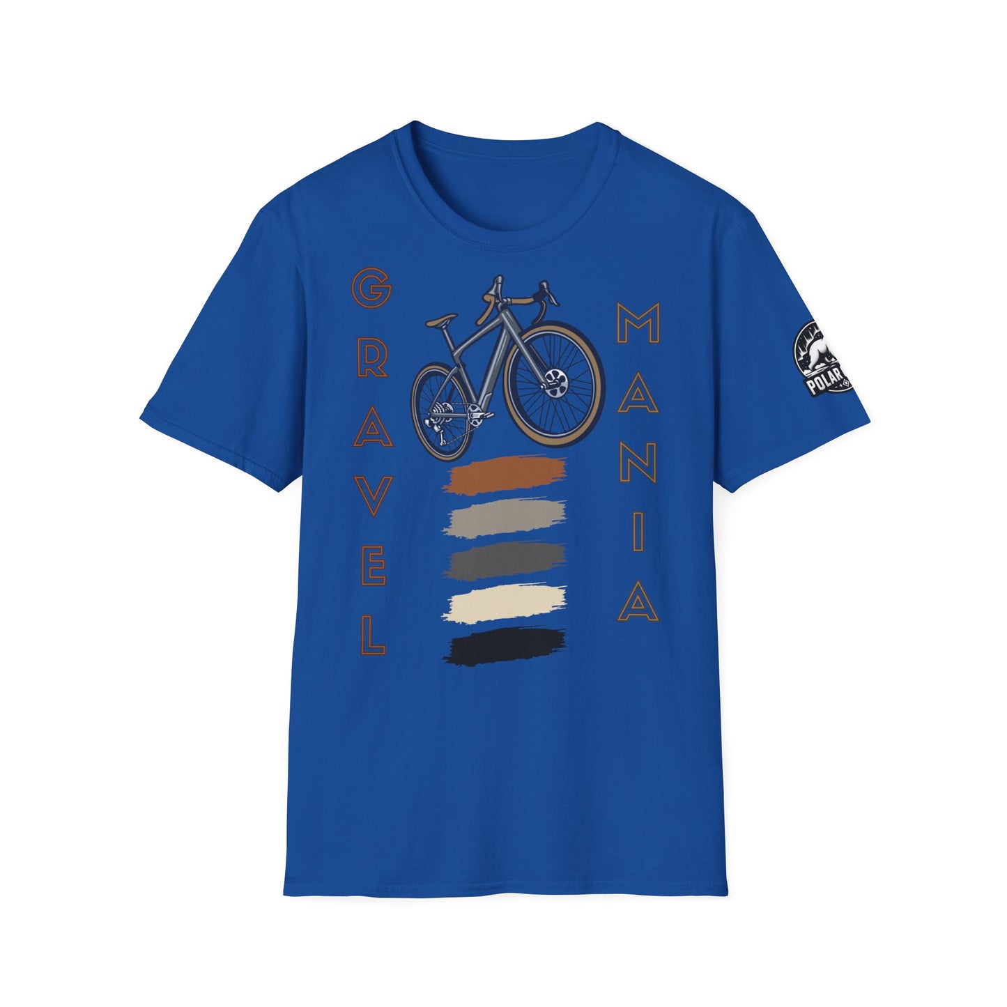 Gravel Mania - Front & Side Prints - Softstyle T-Shirt
