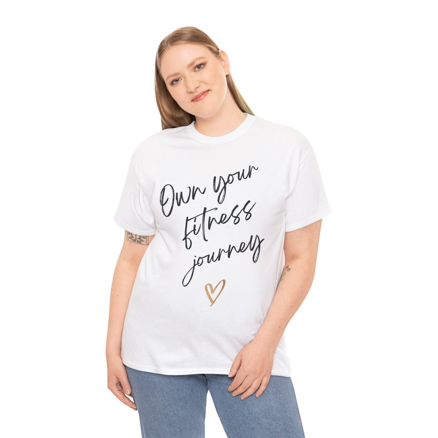 Own Your Fitness Journey - White