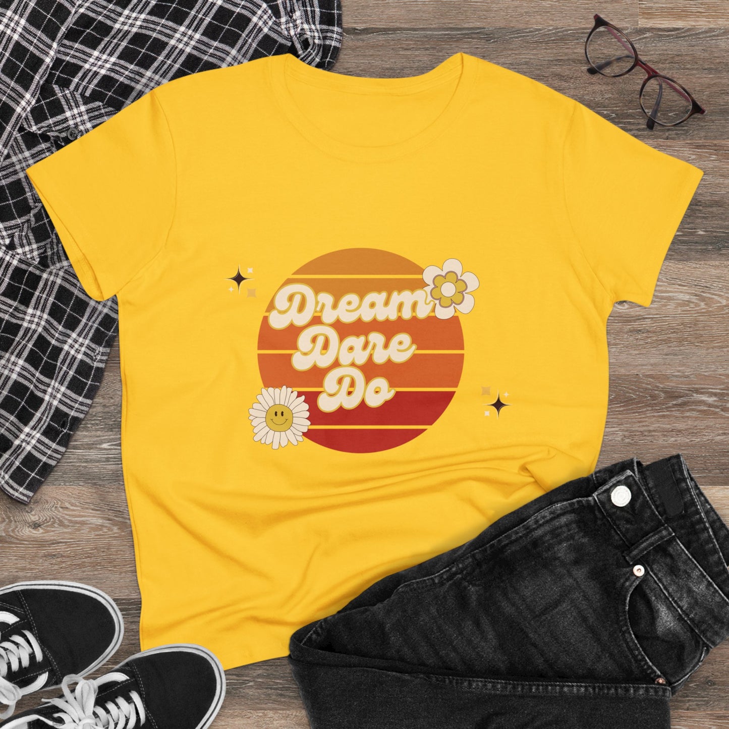 Dream Dare Do - Yellow Women's