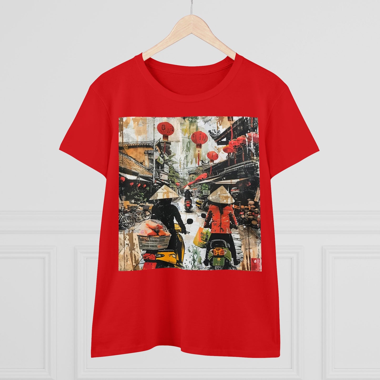 Vietnam Design Four - Colours - One Sided Print - Women's