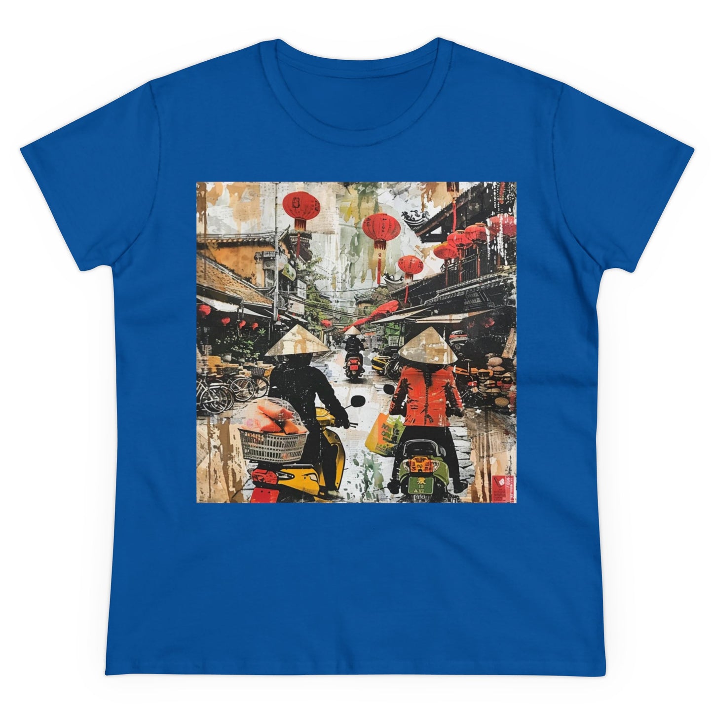 Vietnam Design Four - Colours - One Sided Print - Women's