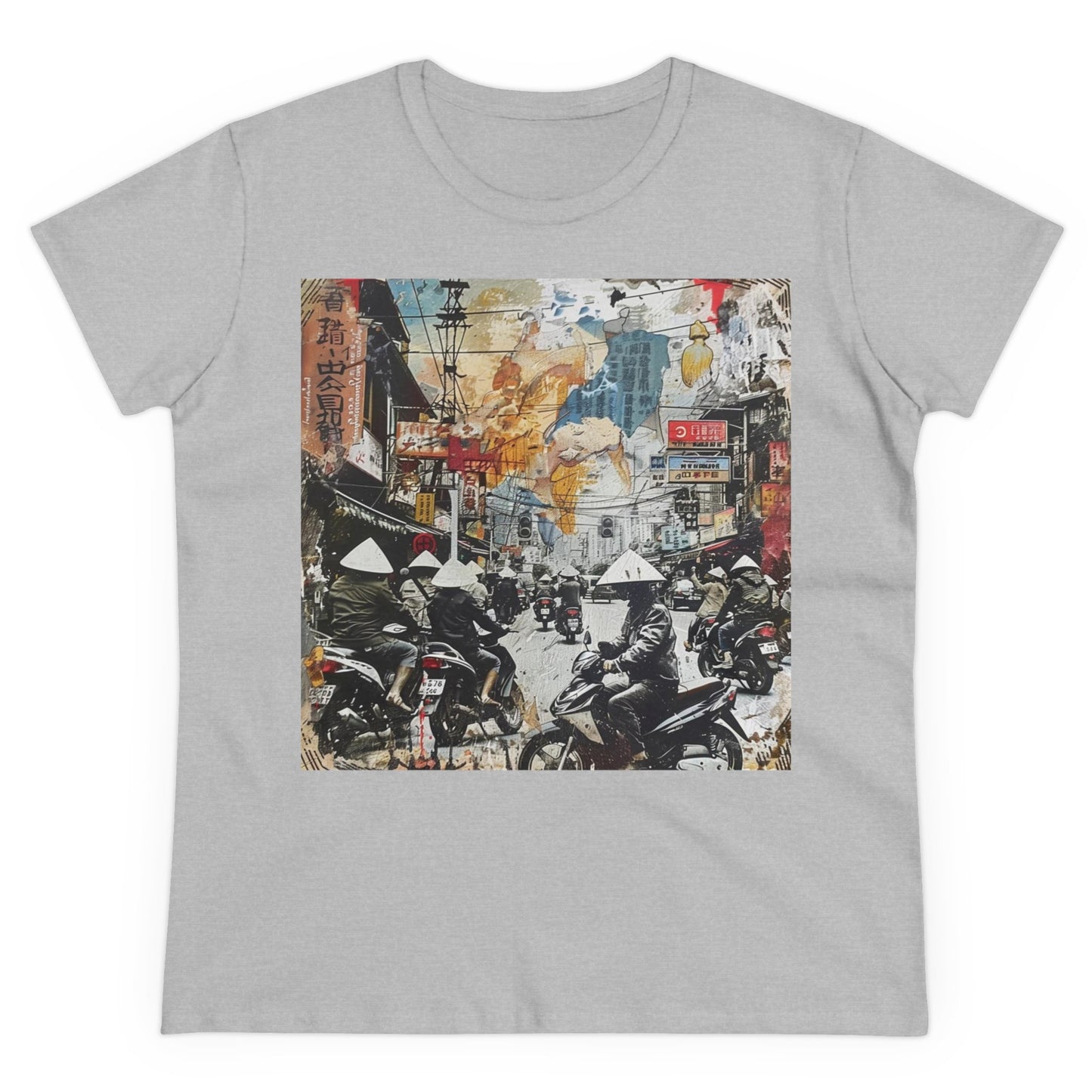 Vietnam Design Three - Colours - One Sided Print - Women's