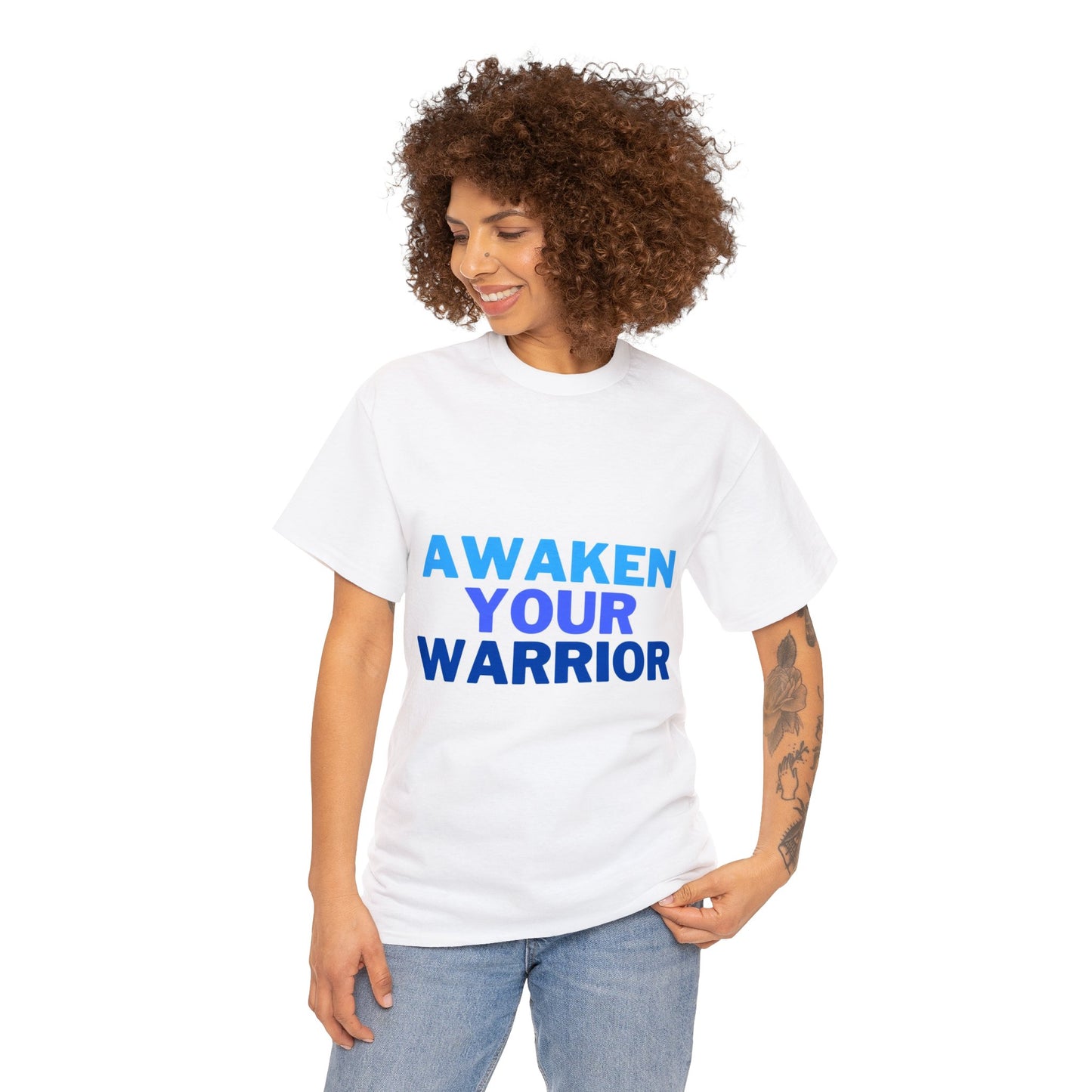 Awaken Your Warrior - White