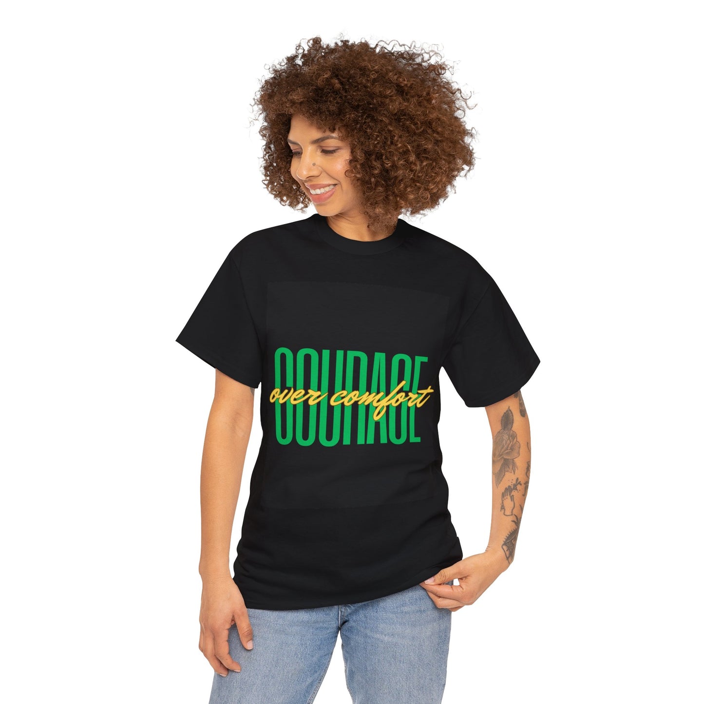 Courage Over Comfort - Black