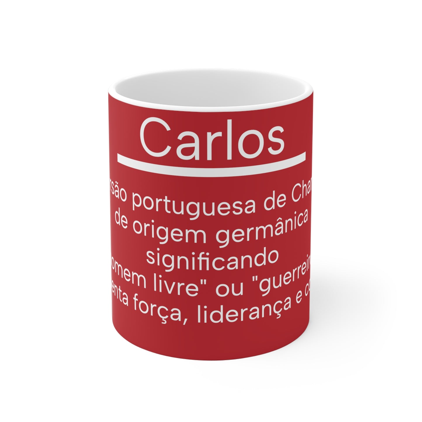 Carlos - Vermelho
