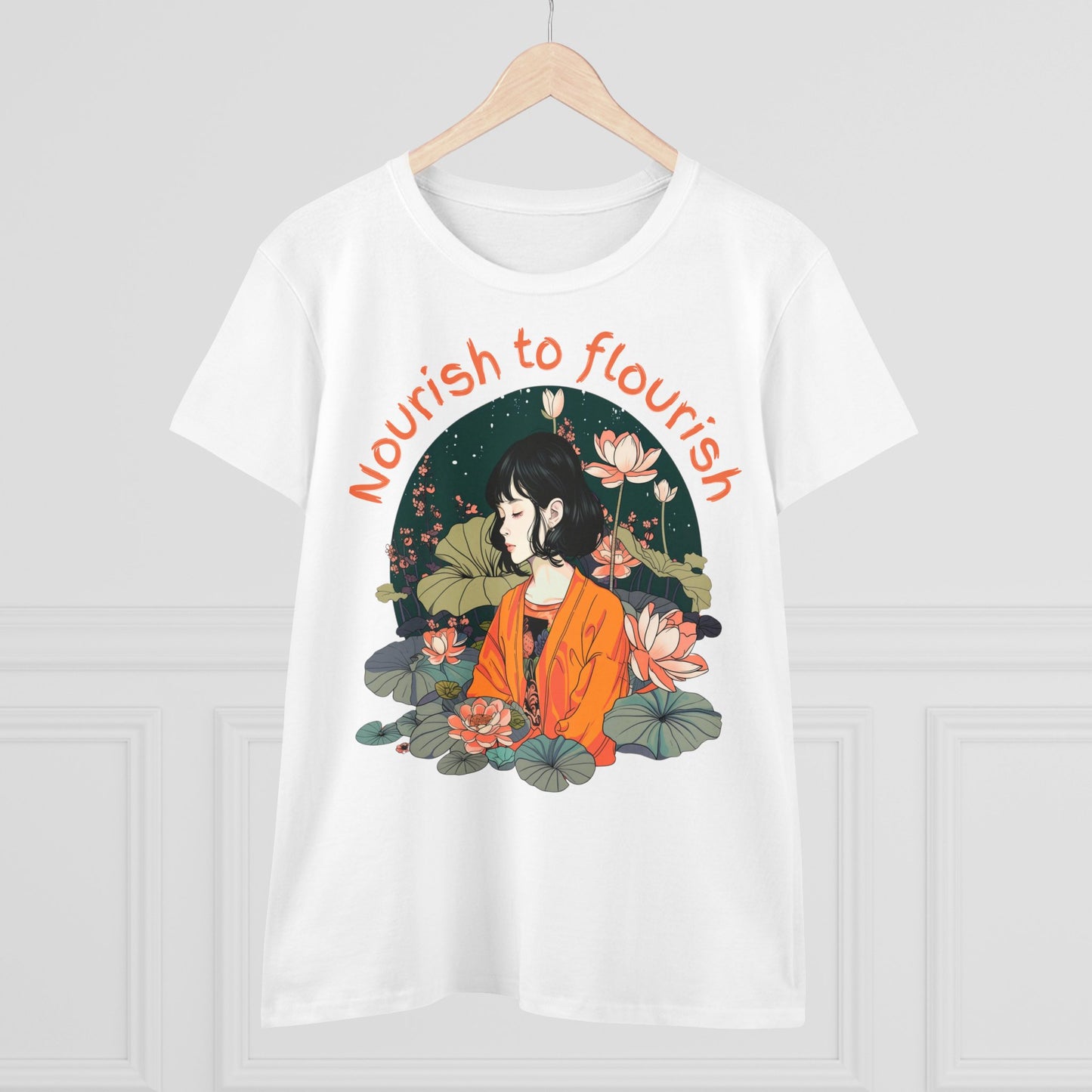Nourish to Flourish - Colours - One Sided Print - Women's