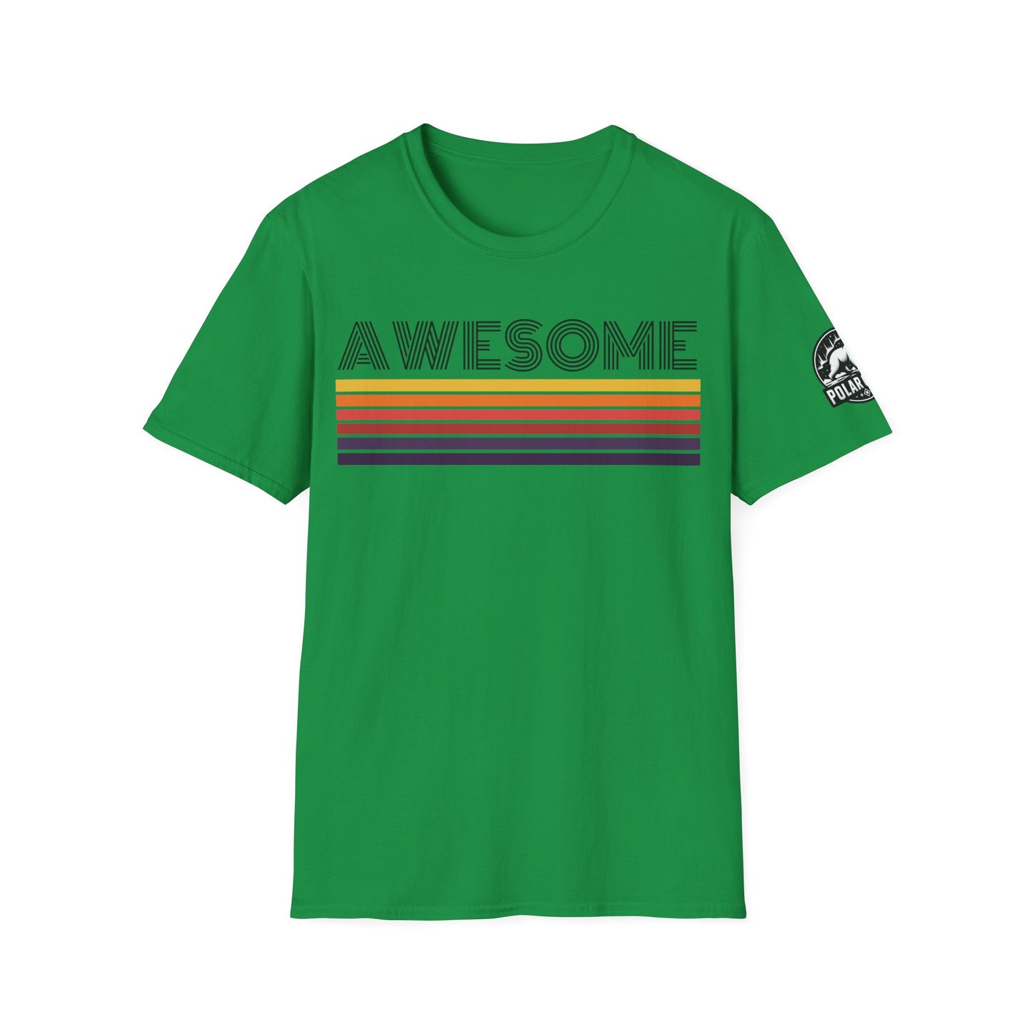 Awesome - Front & Side Prints - Softstyle T-Shirt