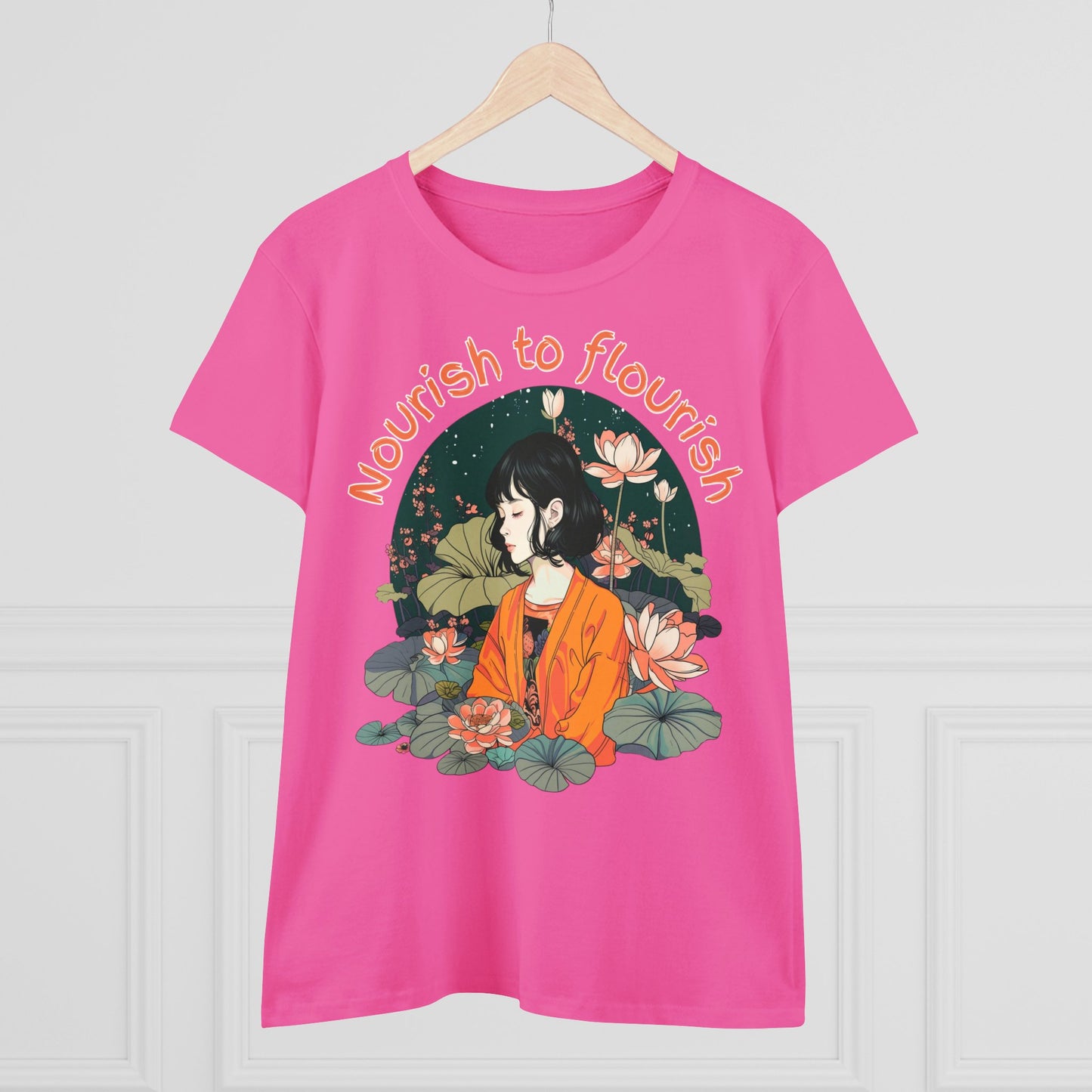 Nourish to Flourish - Colours - One Sided Print - Women's