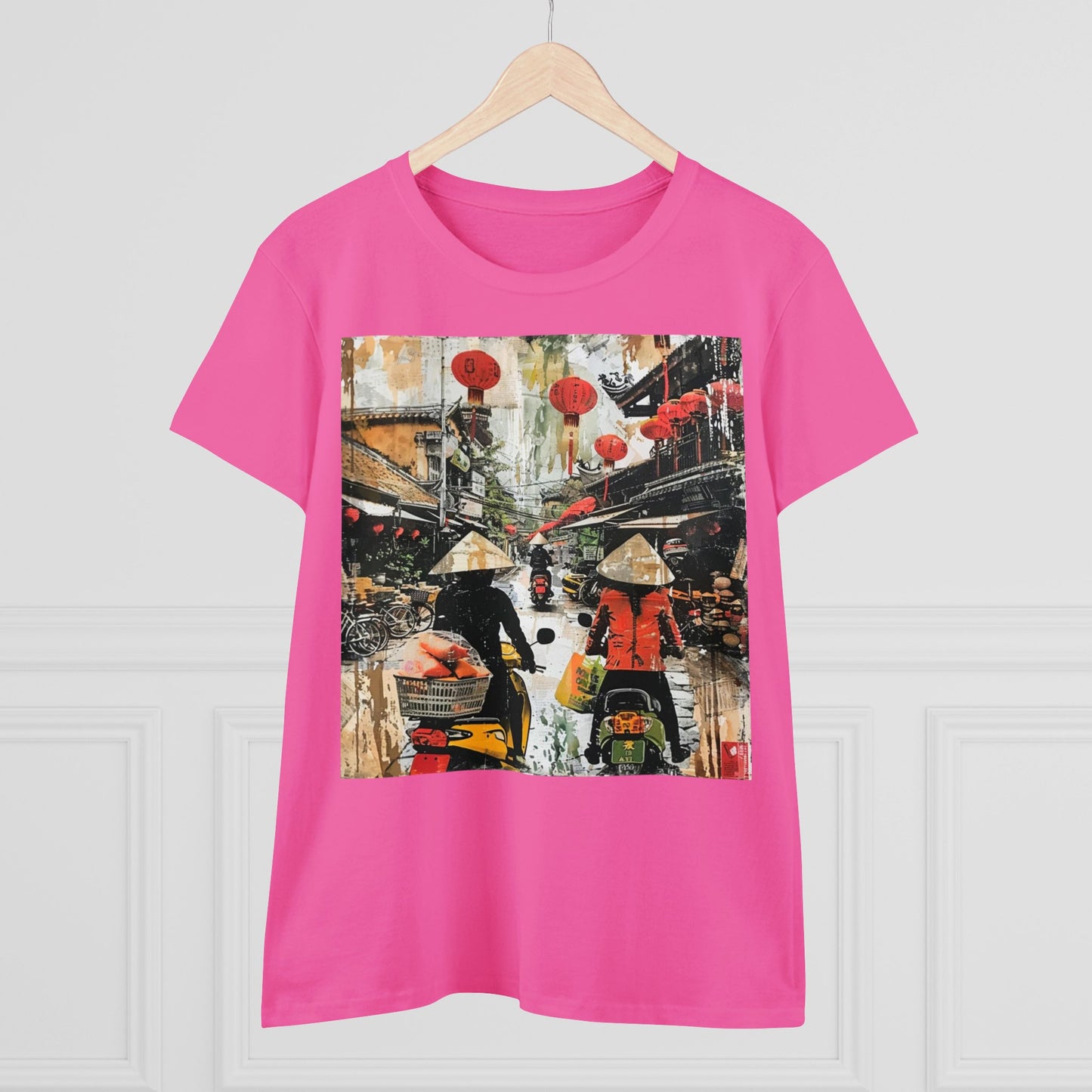 Vietnam Design Four - Colours - One Sided Print - Women's
