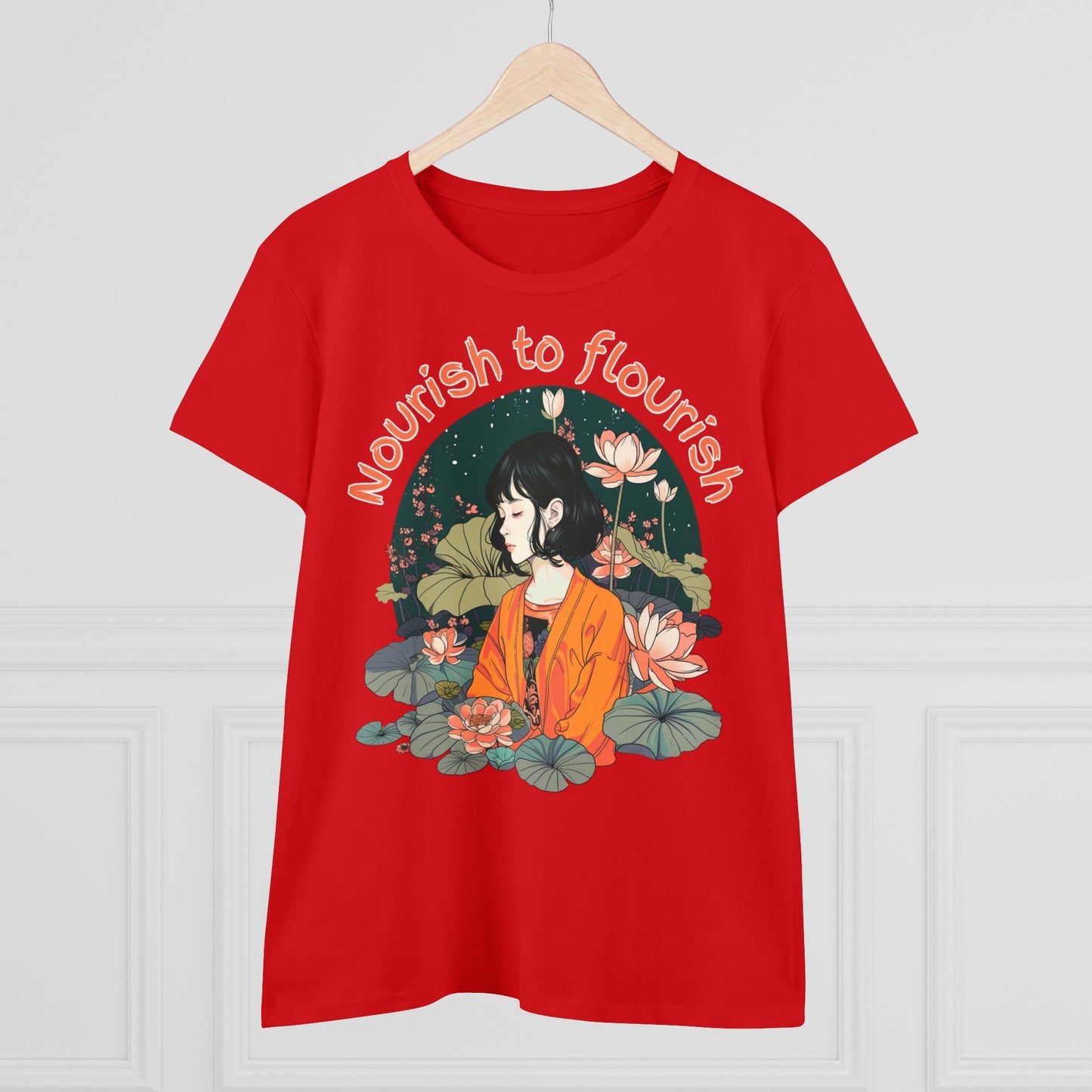 Nourish to Flourish - Colours - One Sided Print - Women's