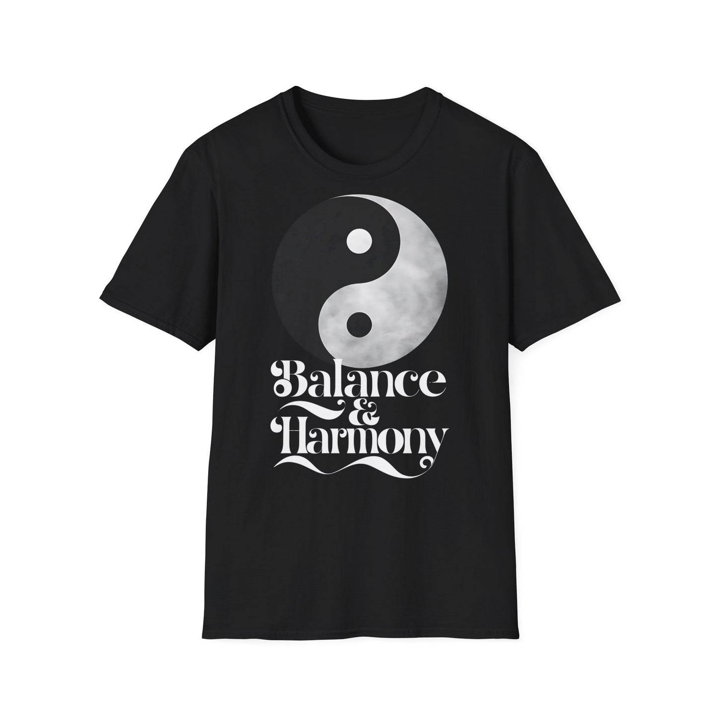 Balance & Harmony - One Sided Print - Softstyle T-Shirt