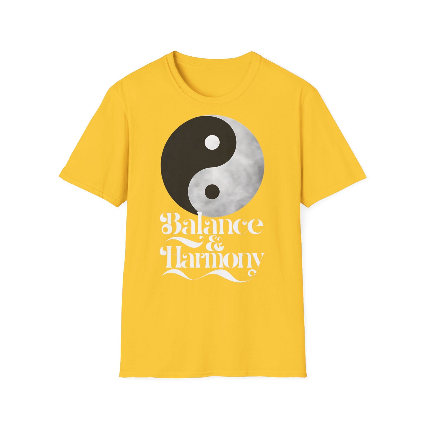 Balance & Harmony - One Sided Print - Softstyle T-Shirt
