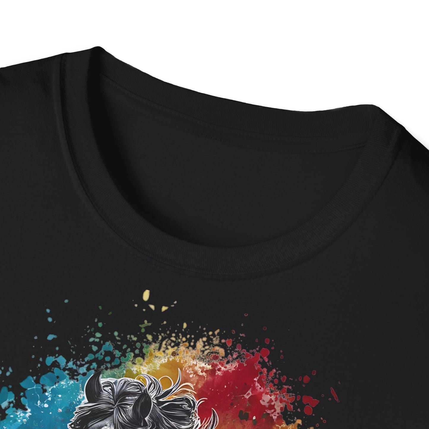 Horse Colours Spot - One Sided Print - Softstyle T-Shirt