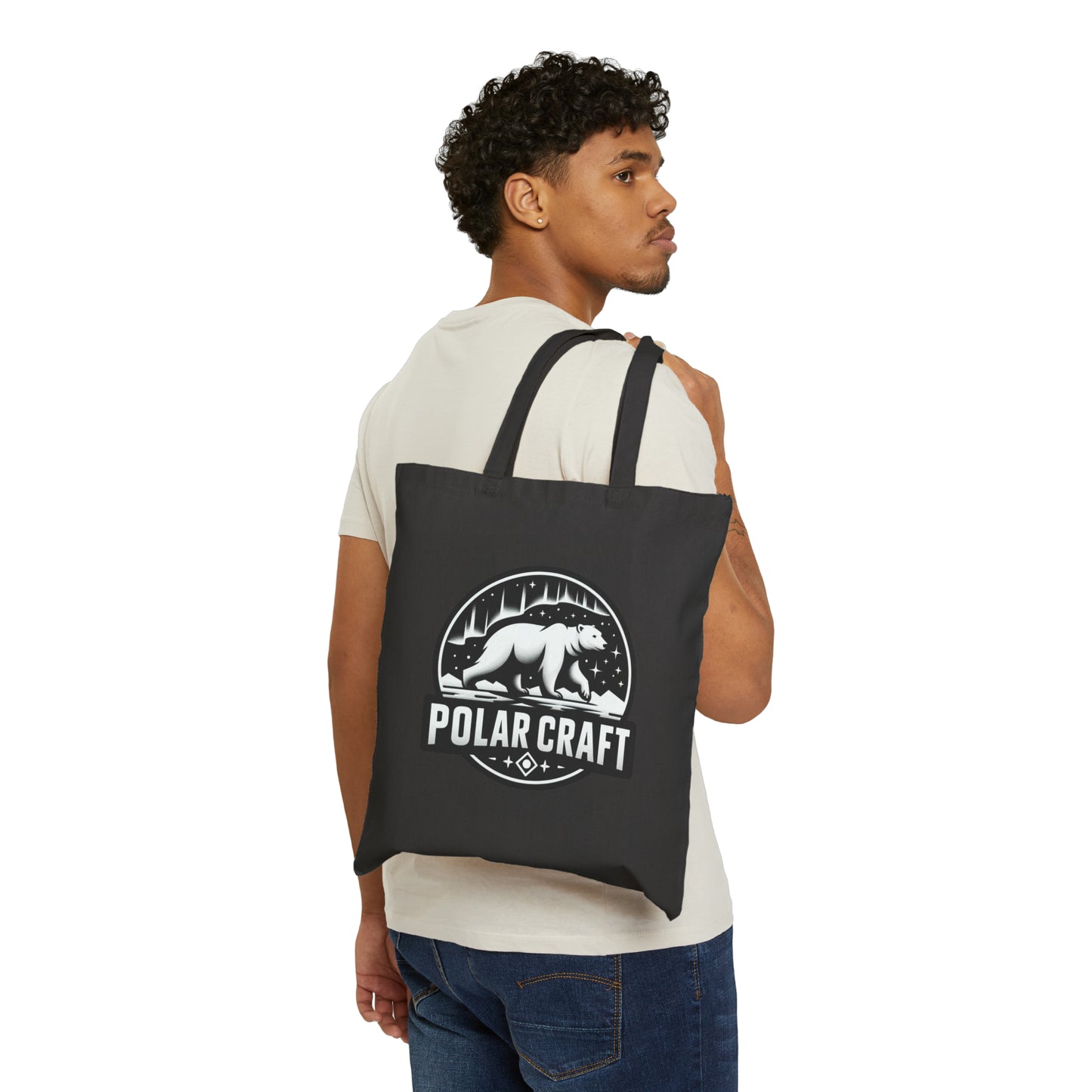 Polar Craft Cotton Tote Bag 15x16