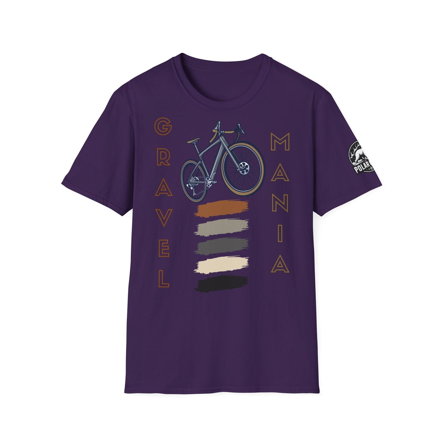 Gravel Mania - Front & Side Prints - Softstyle T-Shirt