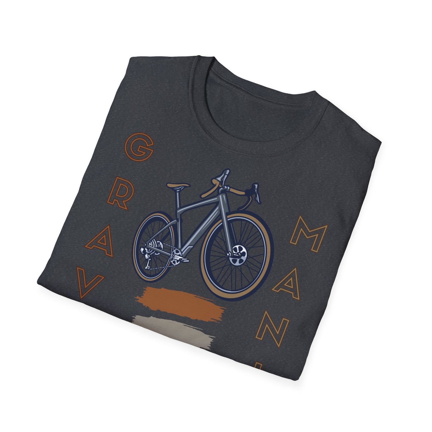 Gravel Mania - Front & Side Prints - Softstyle T-Shirt