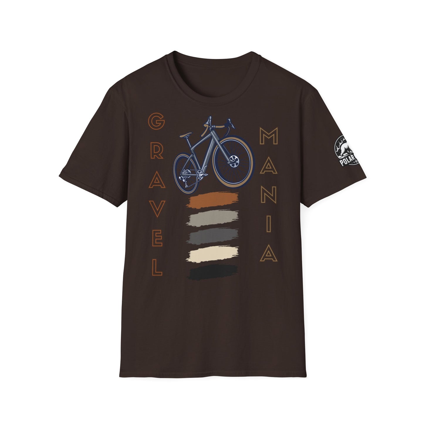 Gravel Mania - Front & Side Prints - Softstyle T-Shirt