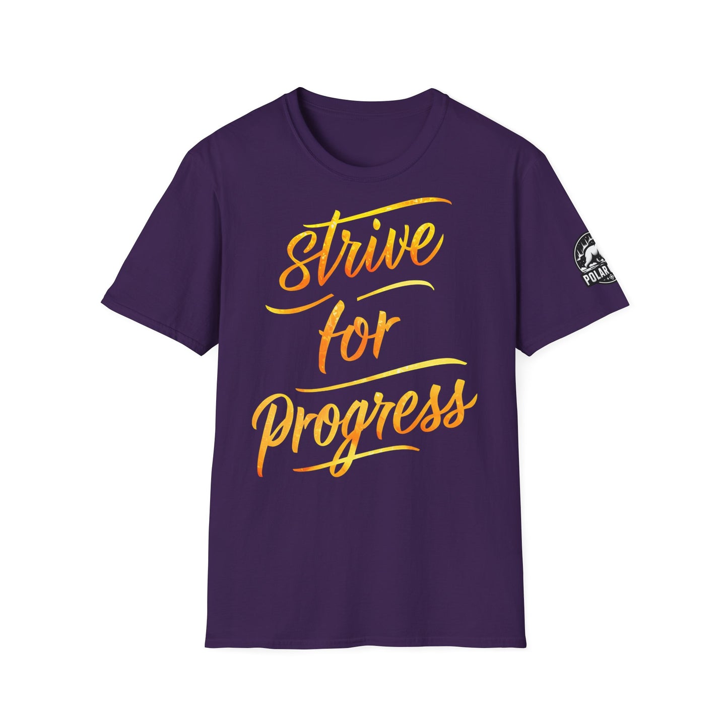 Strive for Progress - Front & Side Prints - Softstyle T-Shirt