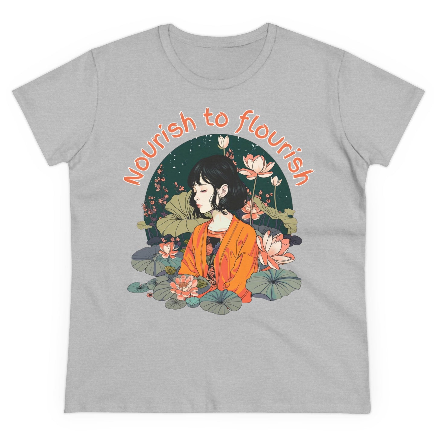 Nourish to Flourish - Colours - One Sided Print - Women's