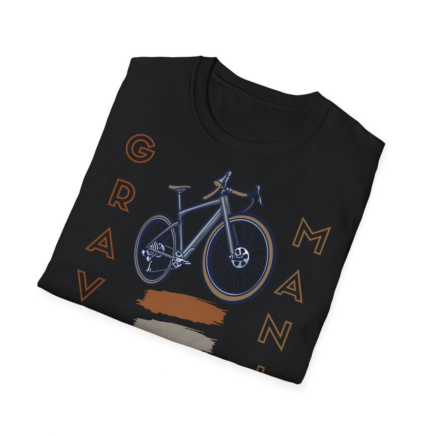 Gravel Mania - Front & Side Prints - Softstyle T-Shirt