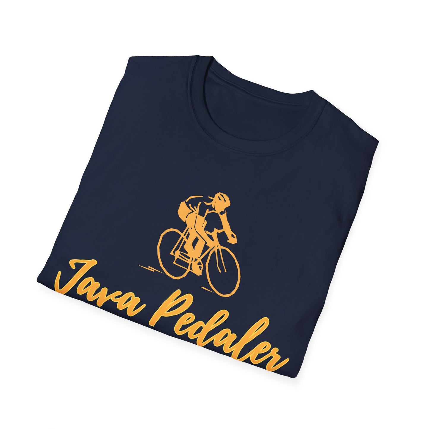 Java Pedaler - Front & Side Prints - Softstyle T-Shirt