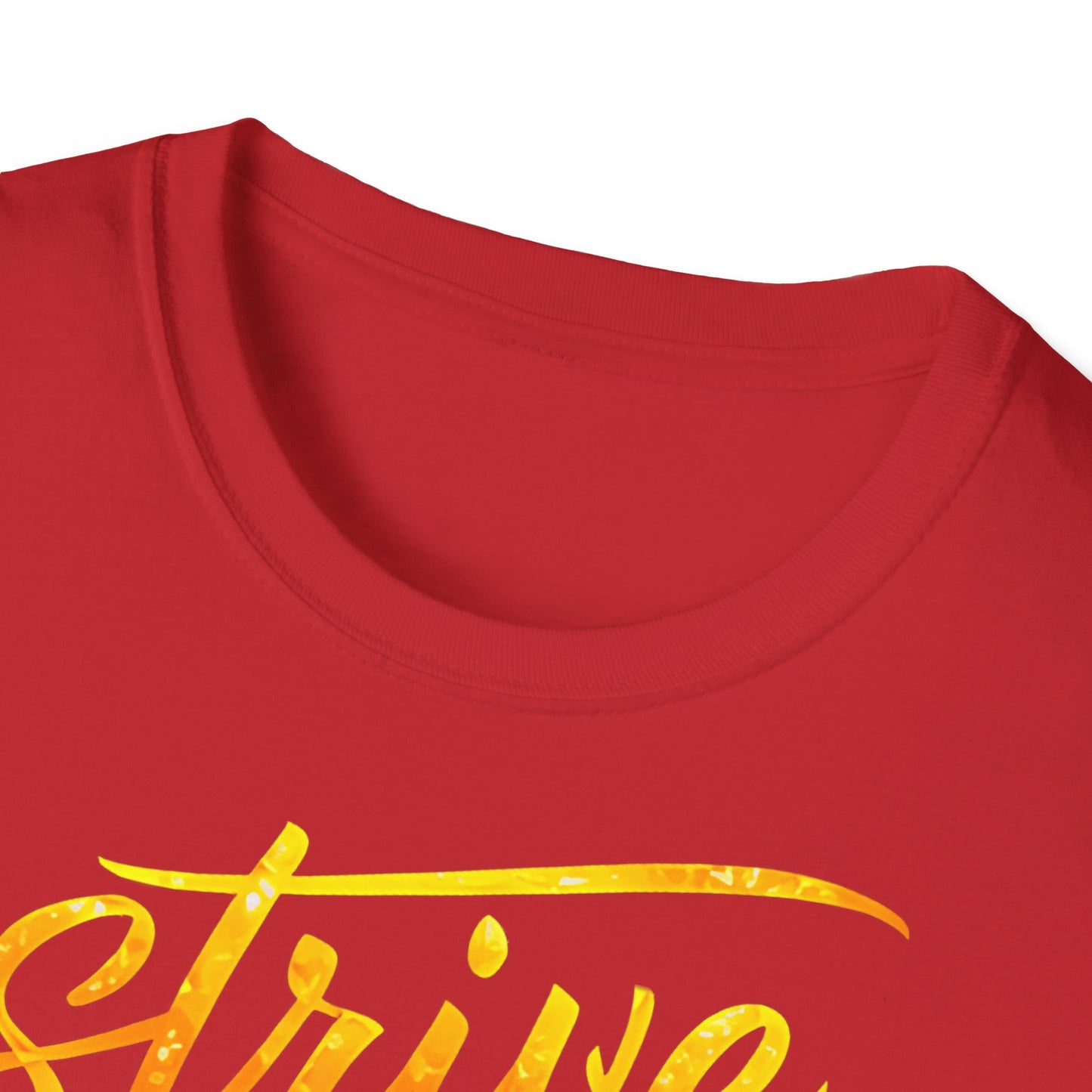 Strive for Progress - Front & Side Prints - Softstyle T-Shirt