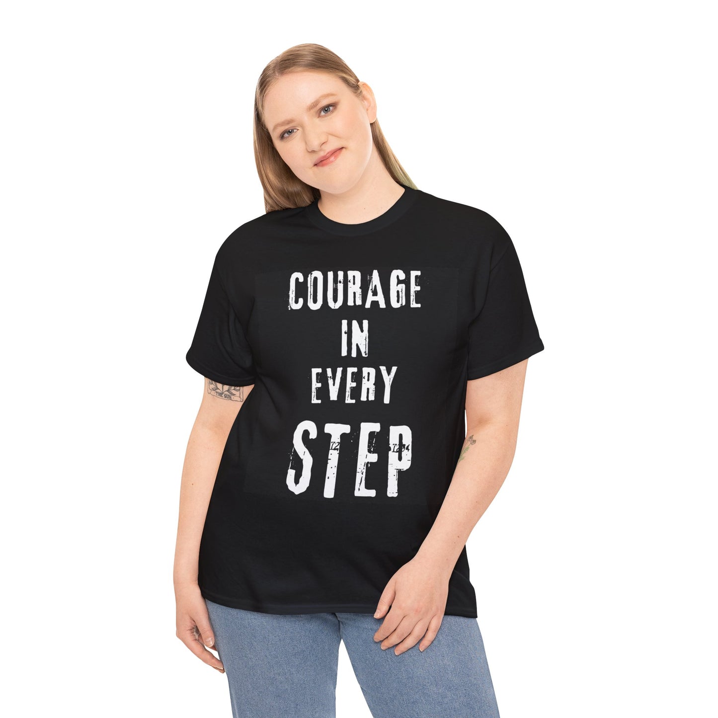 Courage In Every Step - Black