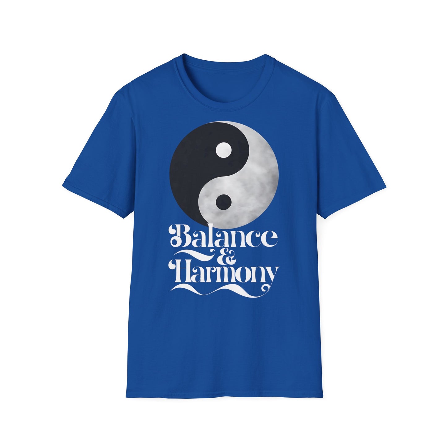 Balance & Harmony - One Sided Print - Softstyle T-Shirt