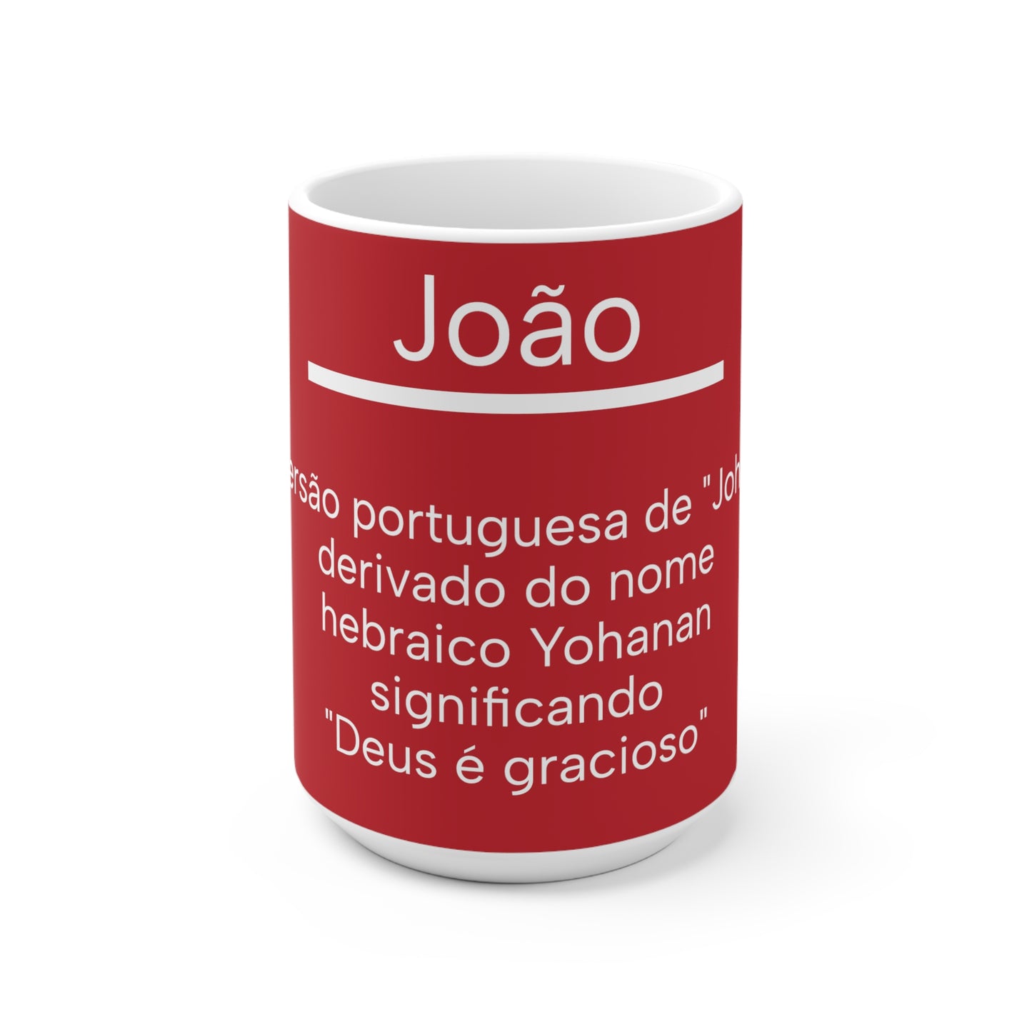 João - Vermelho
