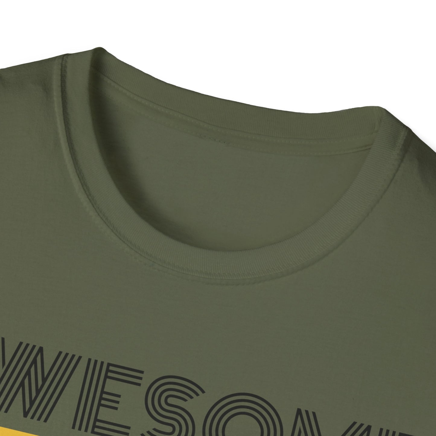 Awesome - Front & Side Prints - Softstyle T-Shirt