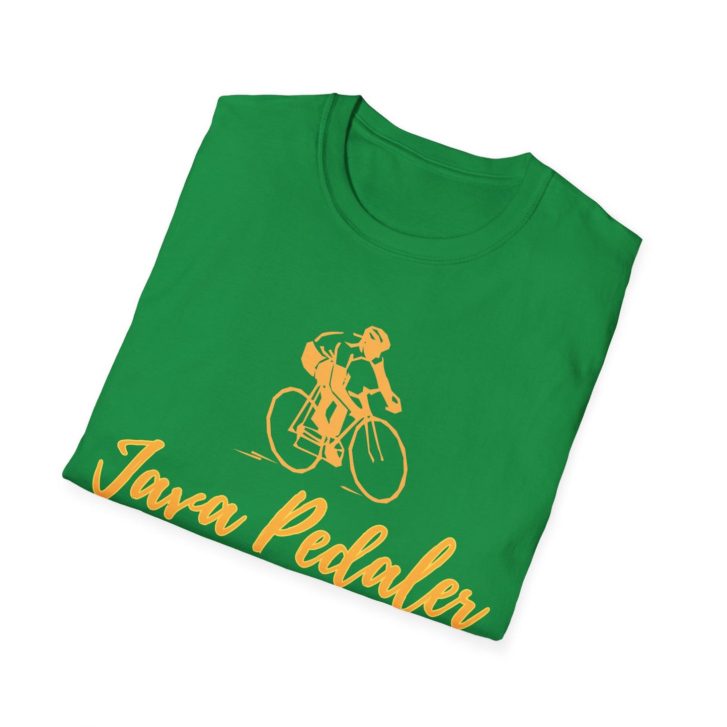 Java Pedaler - Front & Side Prints - Softstyle T-Shirt
