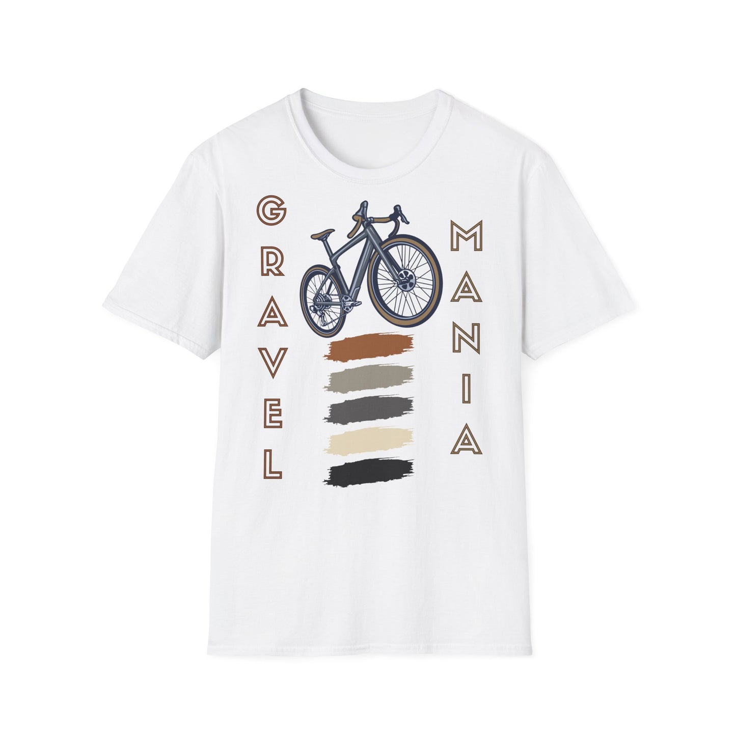Gravel Mania - One Sided Print - Softstyle T-Shirt
