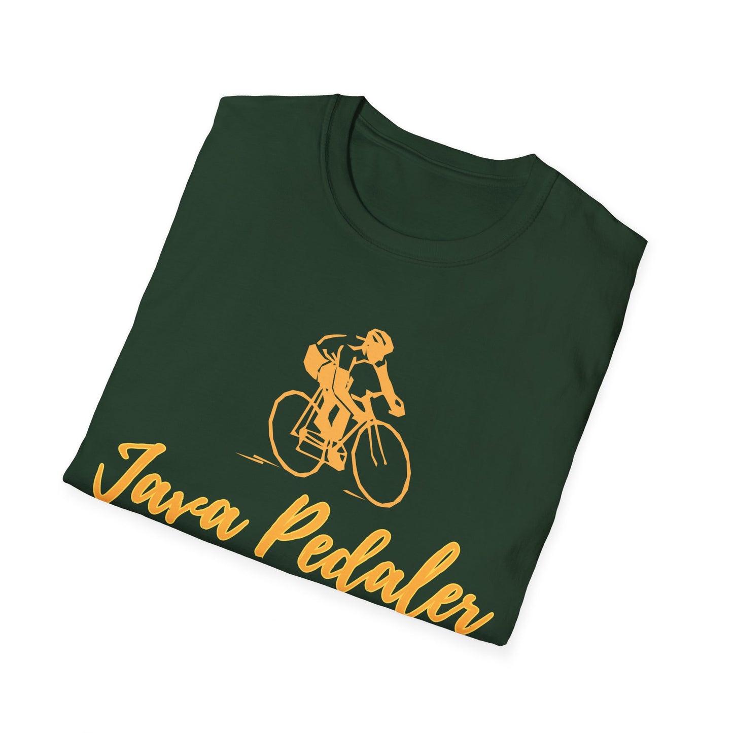 Java Pedaler - Front & Side Prints - Softstyle T-Shirt