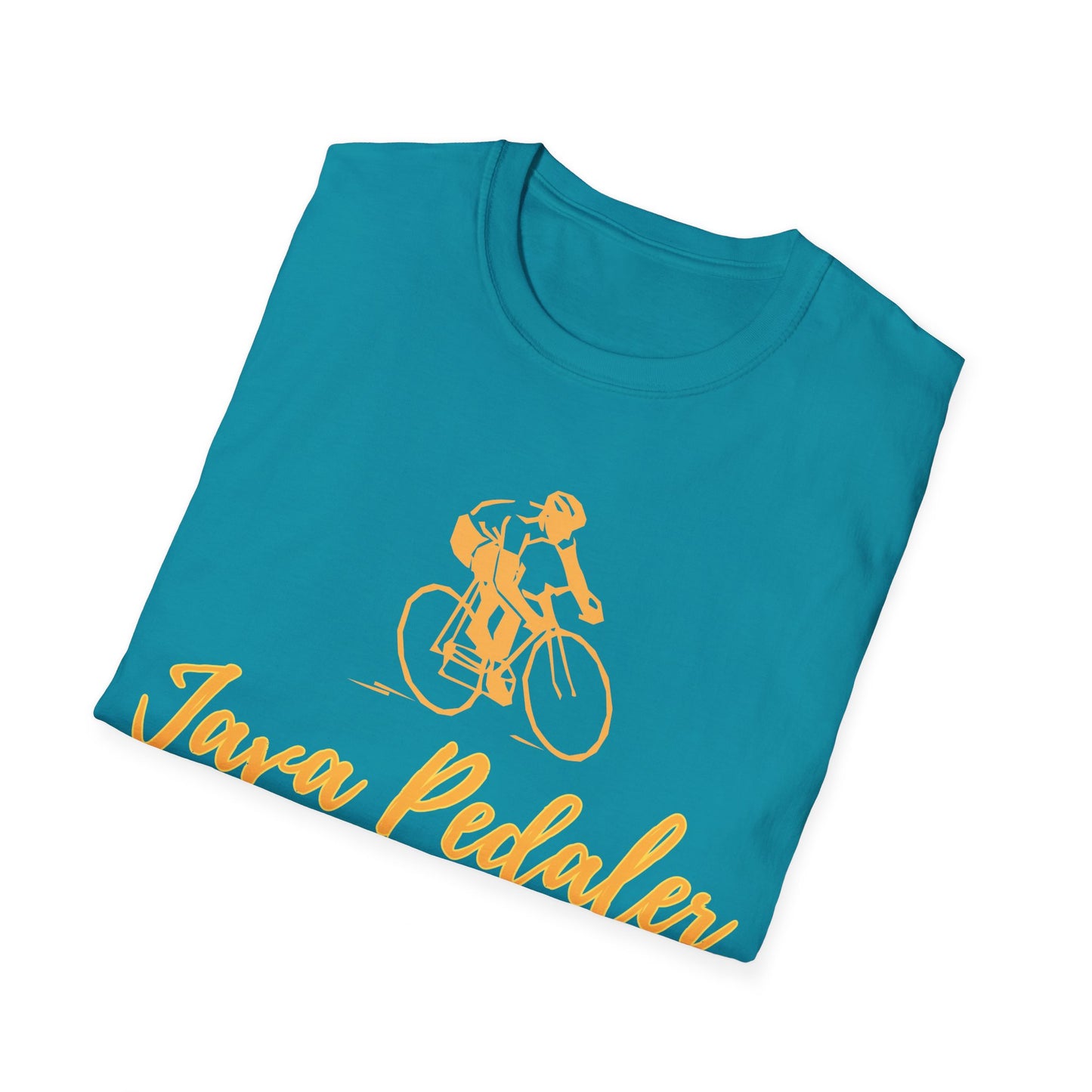 Java Pedaler - One Sided Print - Softstyle T-Shirt