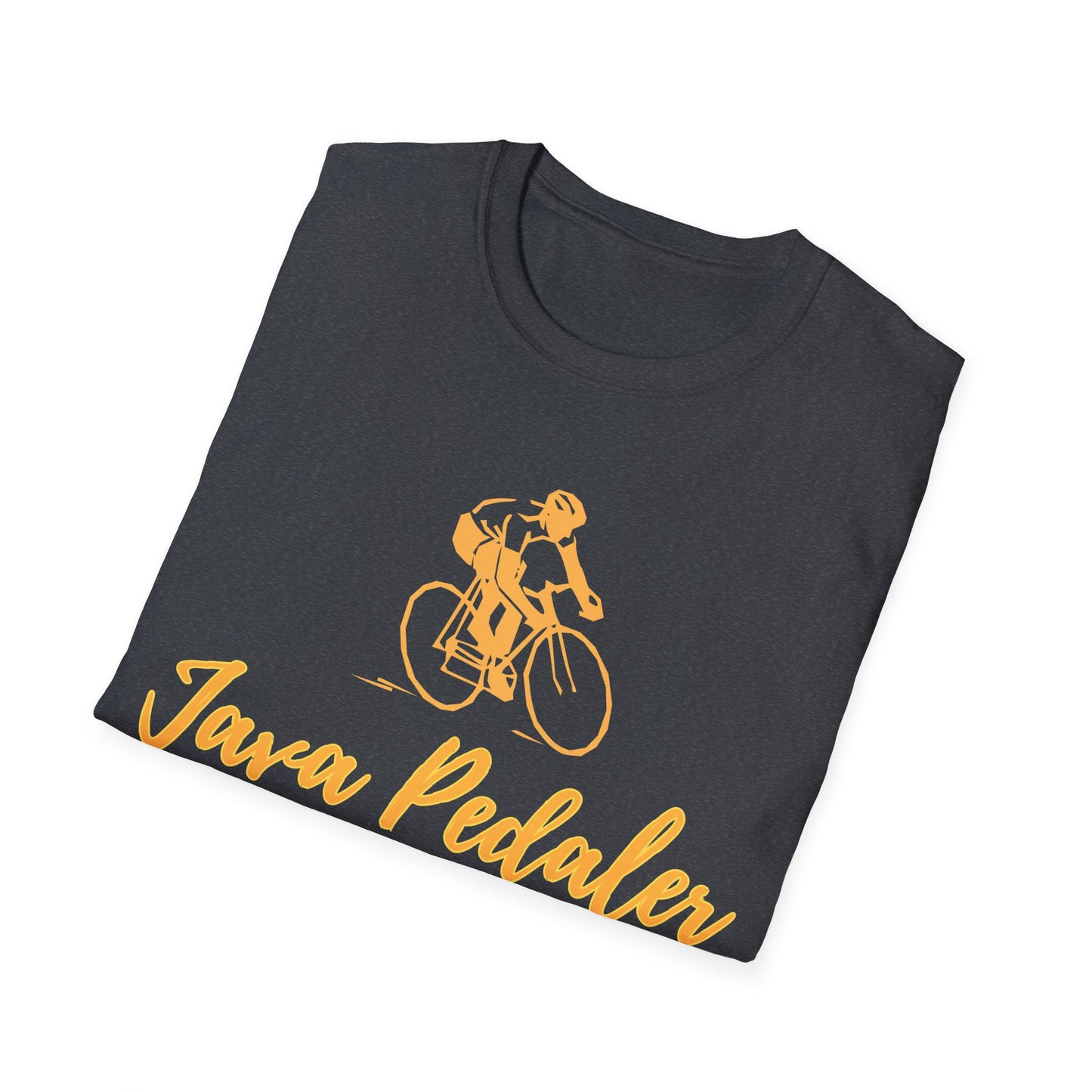 Java Pedaler - Front & Side Prints - Softstyle T-Shirt