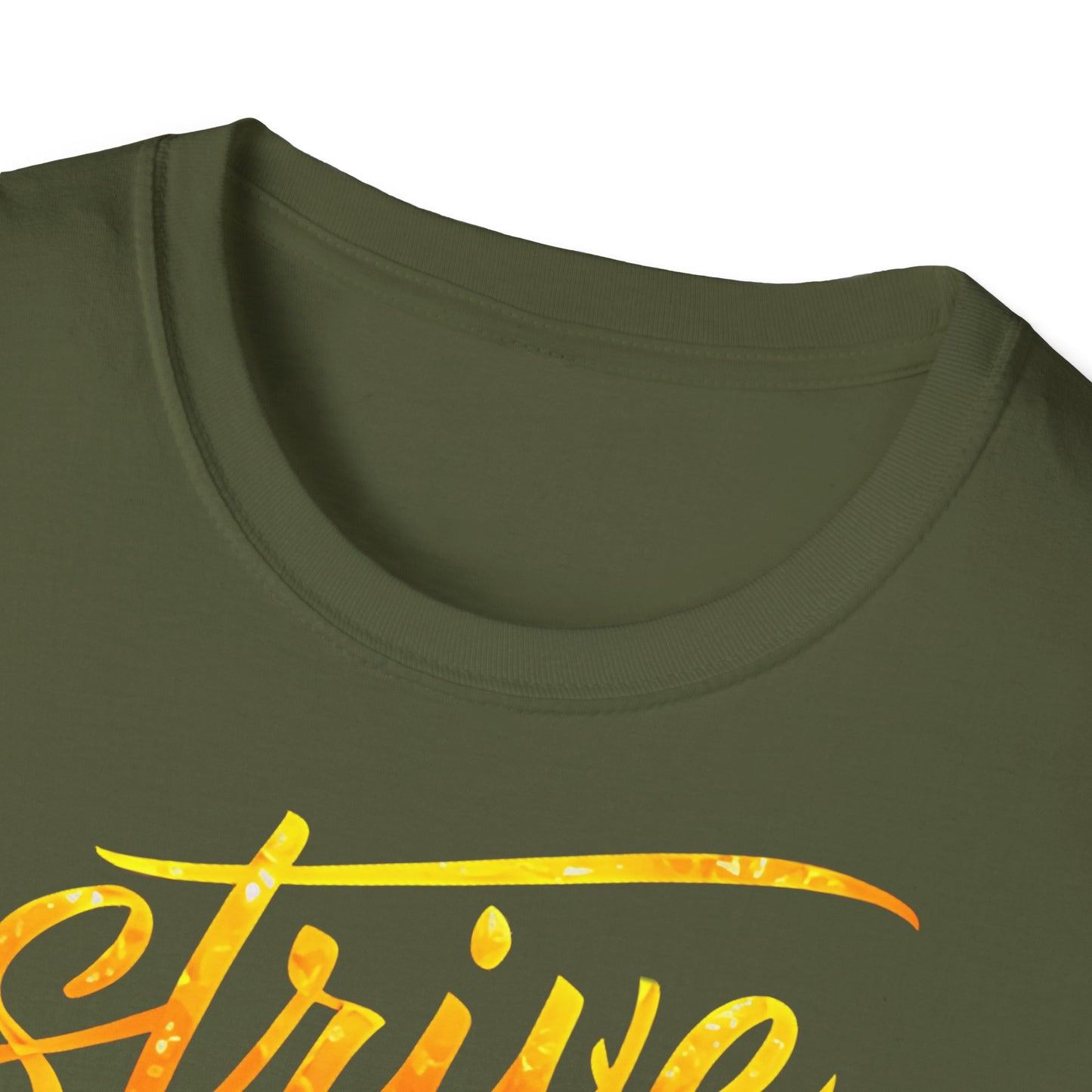 Strive for Progress - One Sided Print - Softstyle T-Shirt
