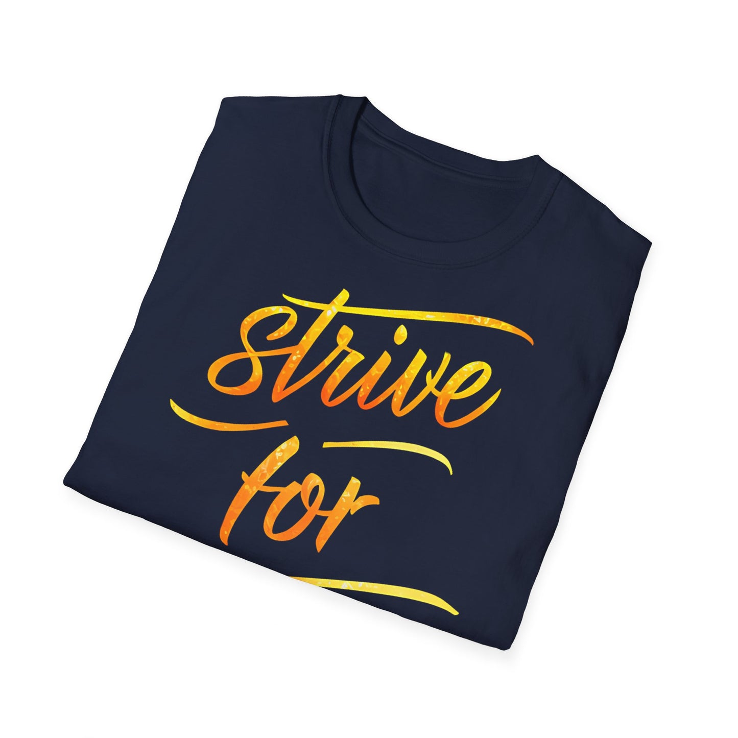 Strive for Progress - One Sided Print - Softstyle T-Shirt