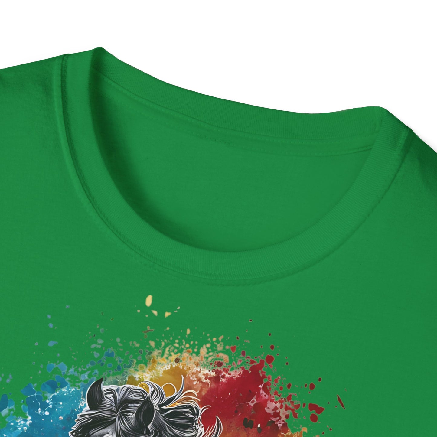 Horse Colours Spot - One Sided Print - Softstyle T-Shirt