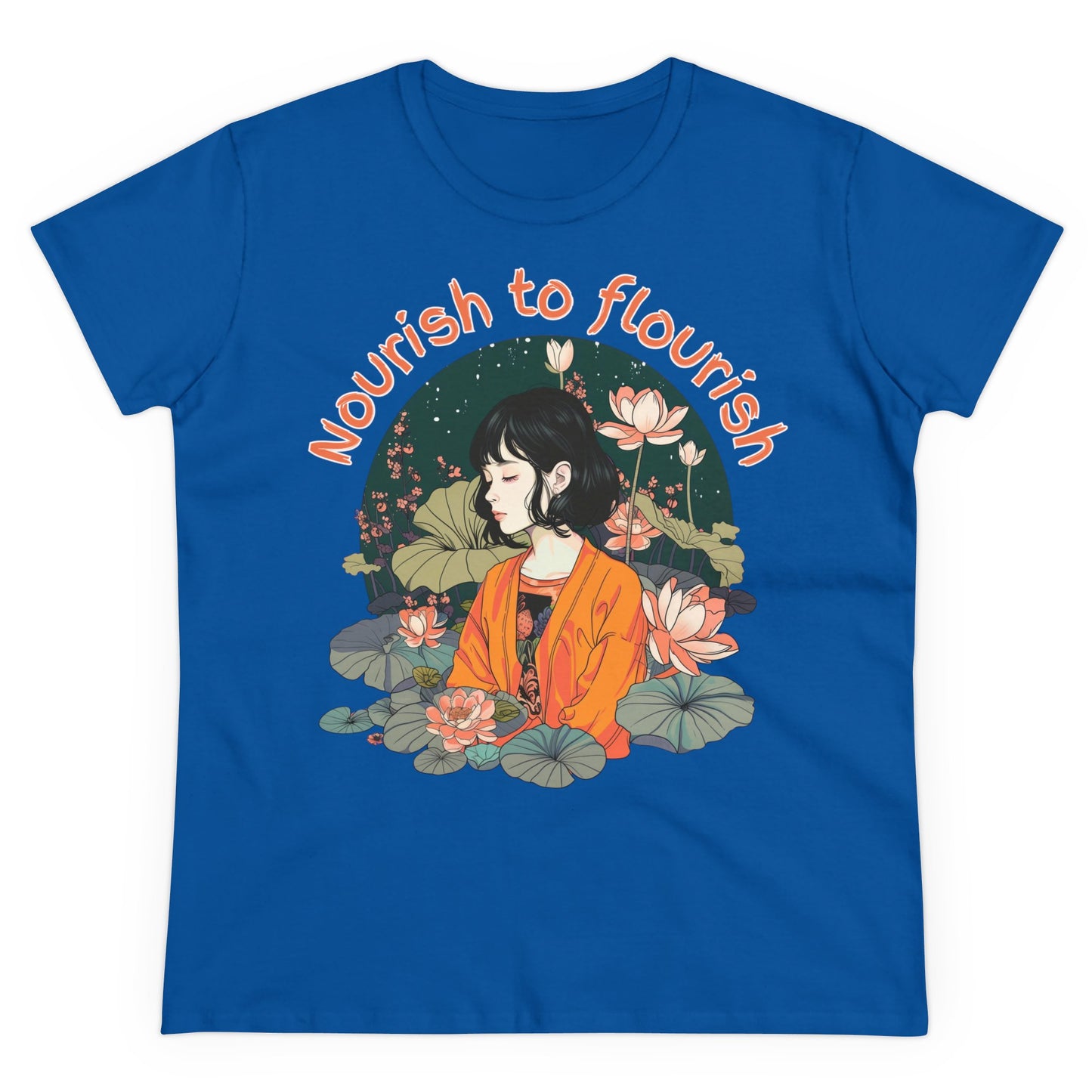 Nourish to Flourish - Colours - One Sided Print - Women's
