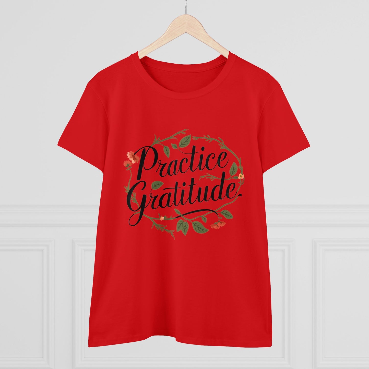 Practice Gratitude - Colours - One Sided Print - Women's