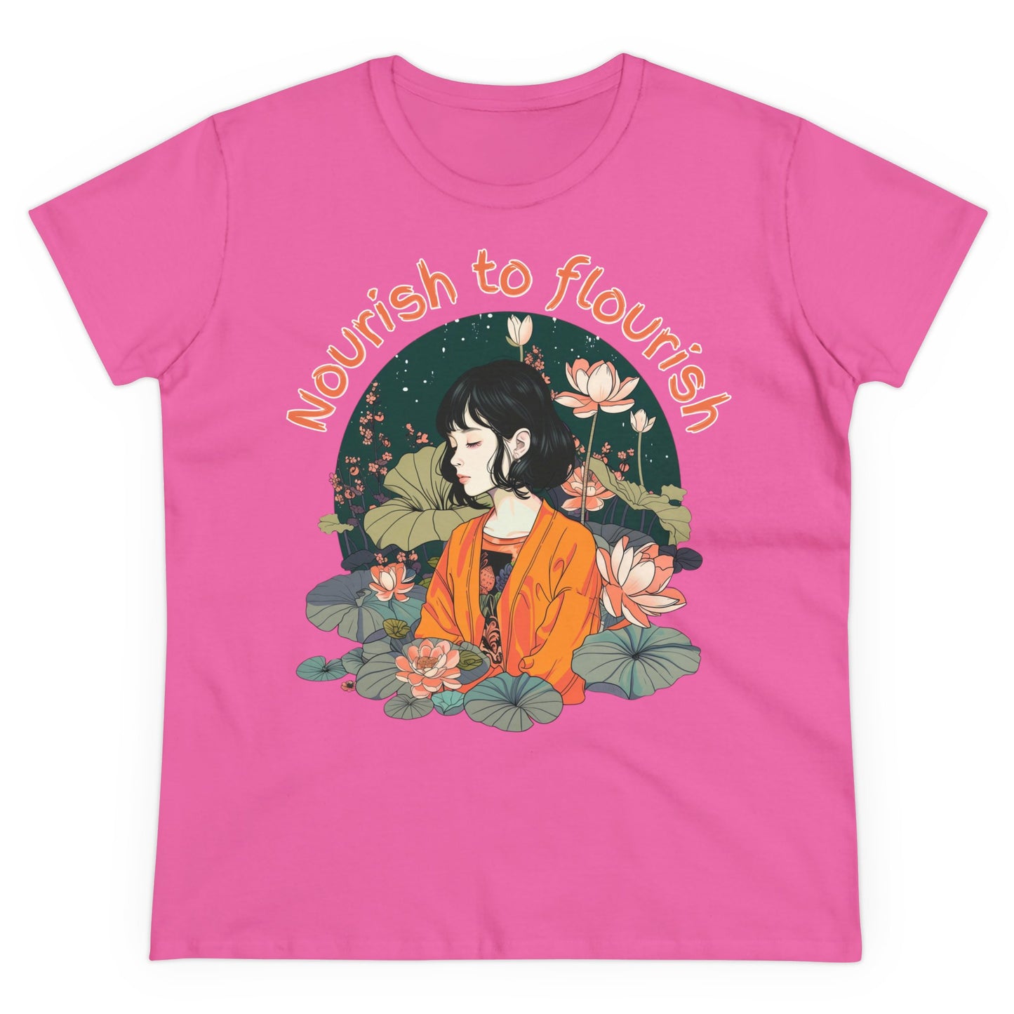 Nourish to Flourish - Colours - One Sided Print - Women's