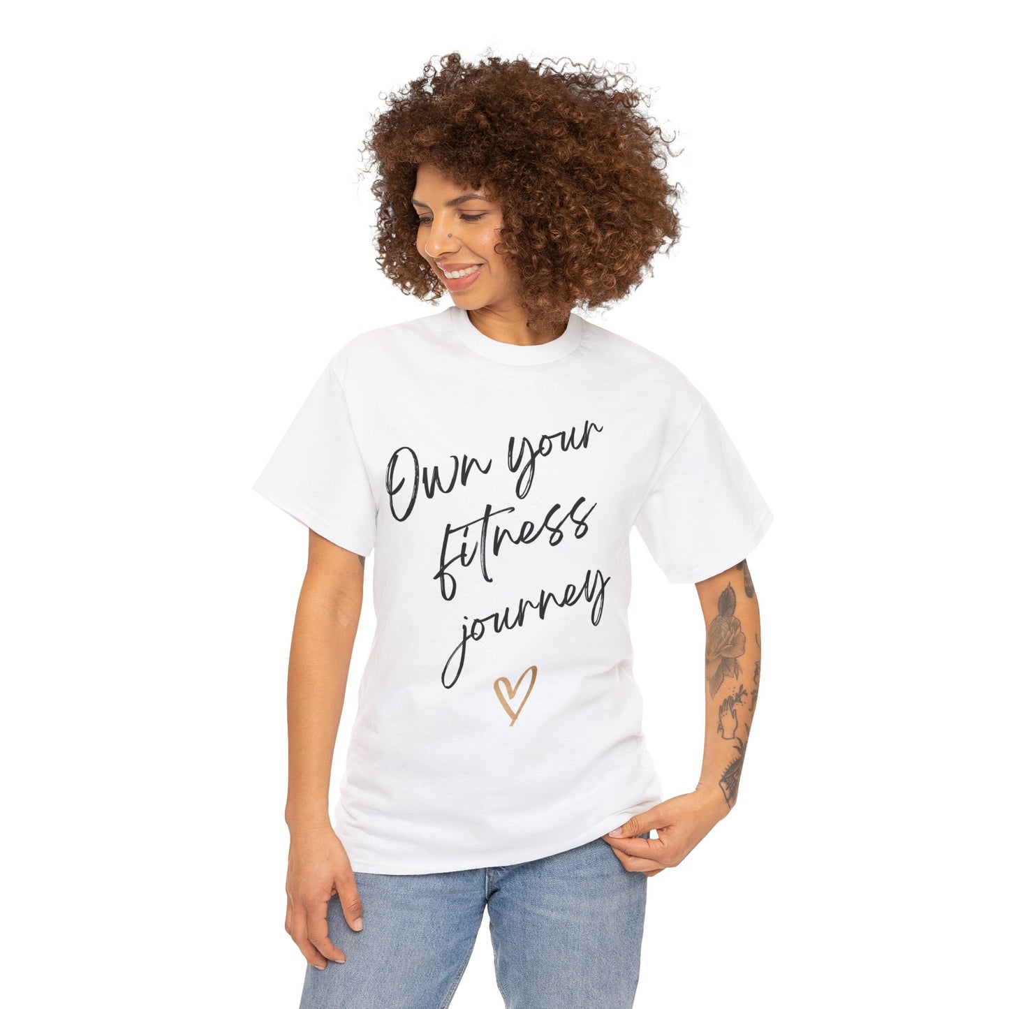 Own Your Fitness Journey - White