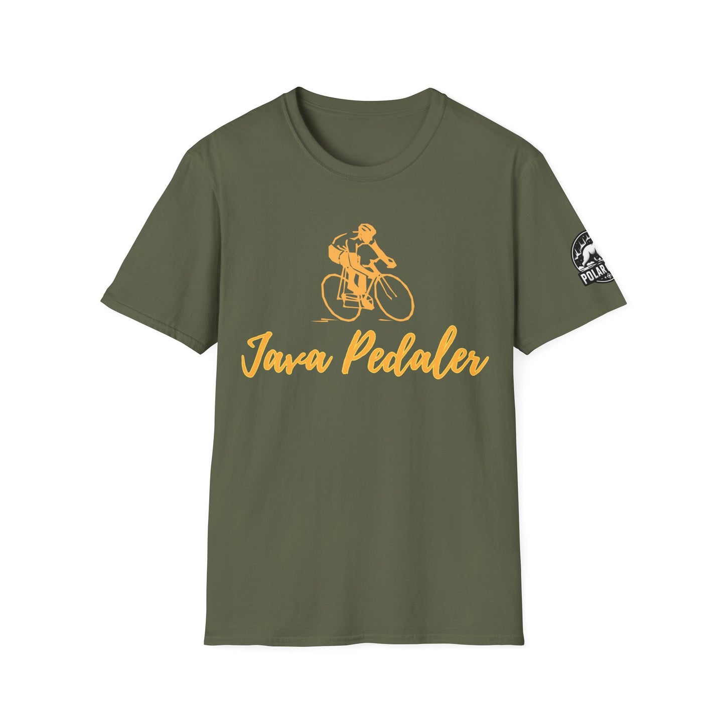 Java Pedaler - Front & Side Prints - Softstyle T-Shirt