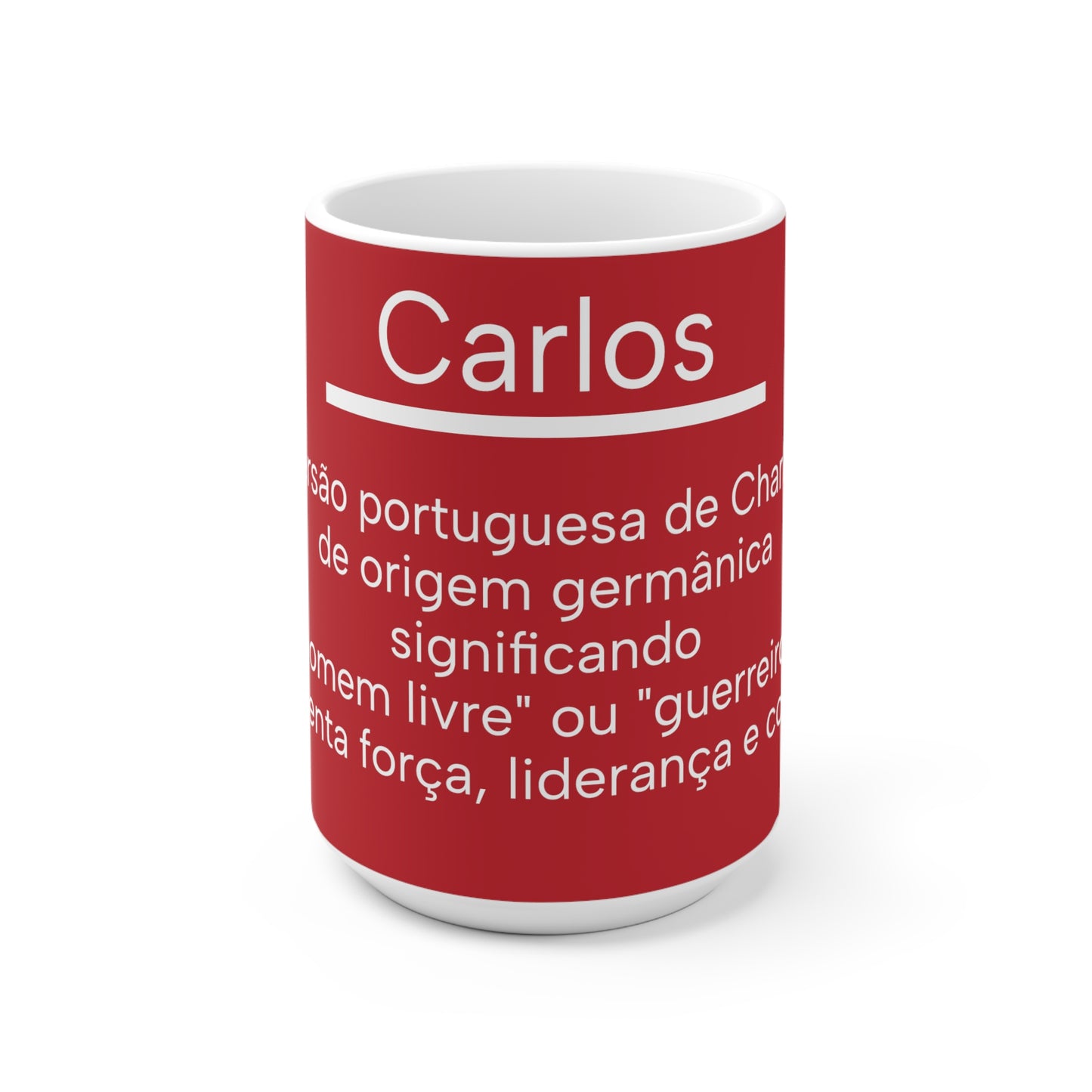 Carlos - Vermelho