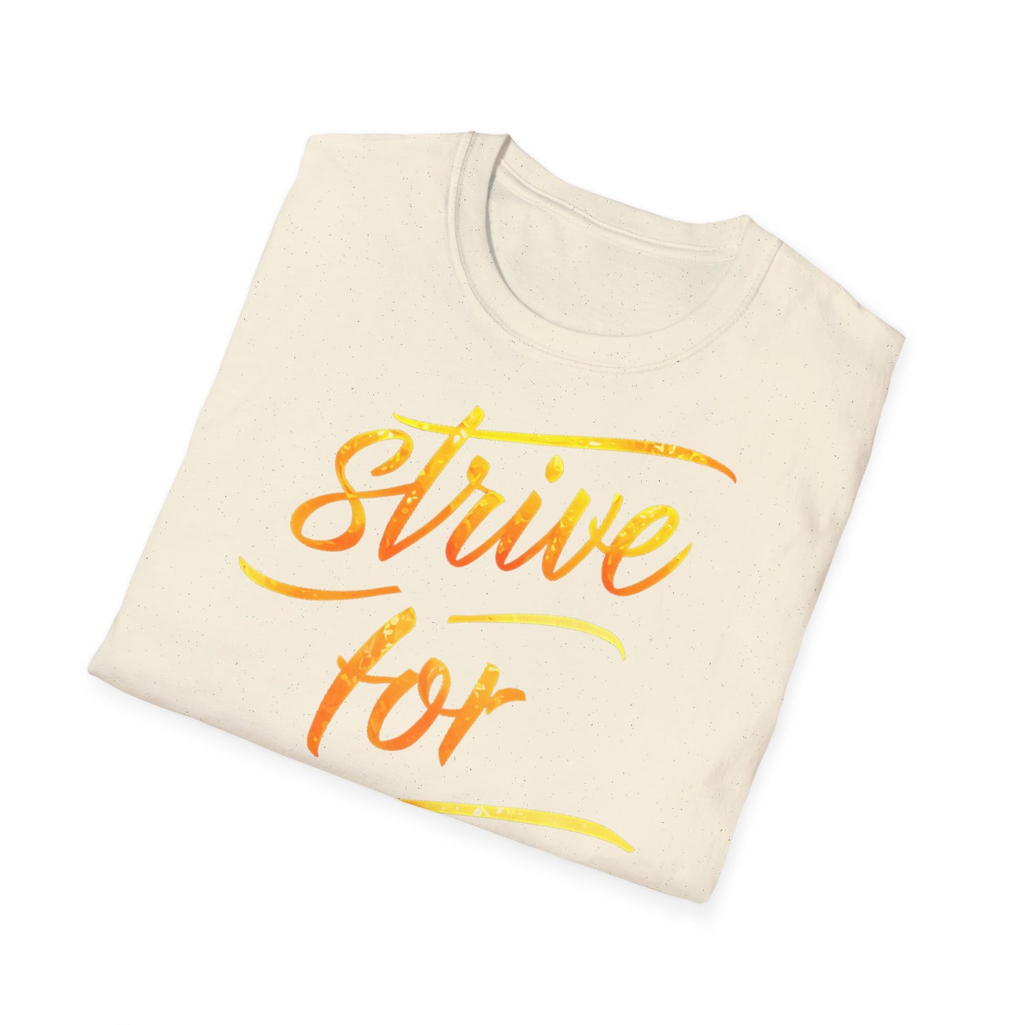 Strive for Progress - Front & Side Prints - Softstyle T-Shirt