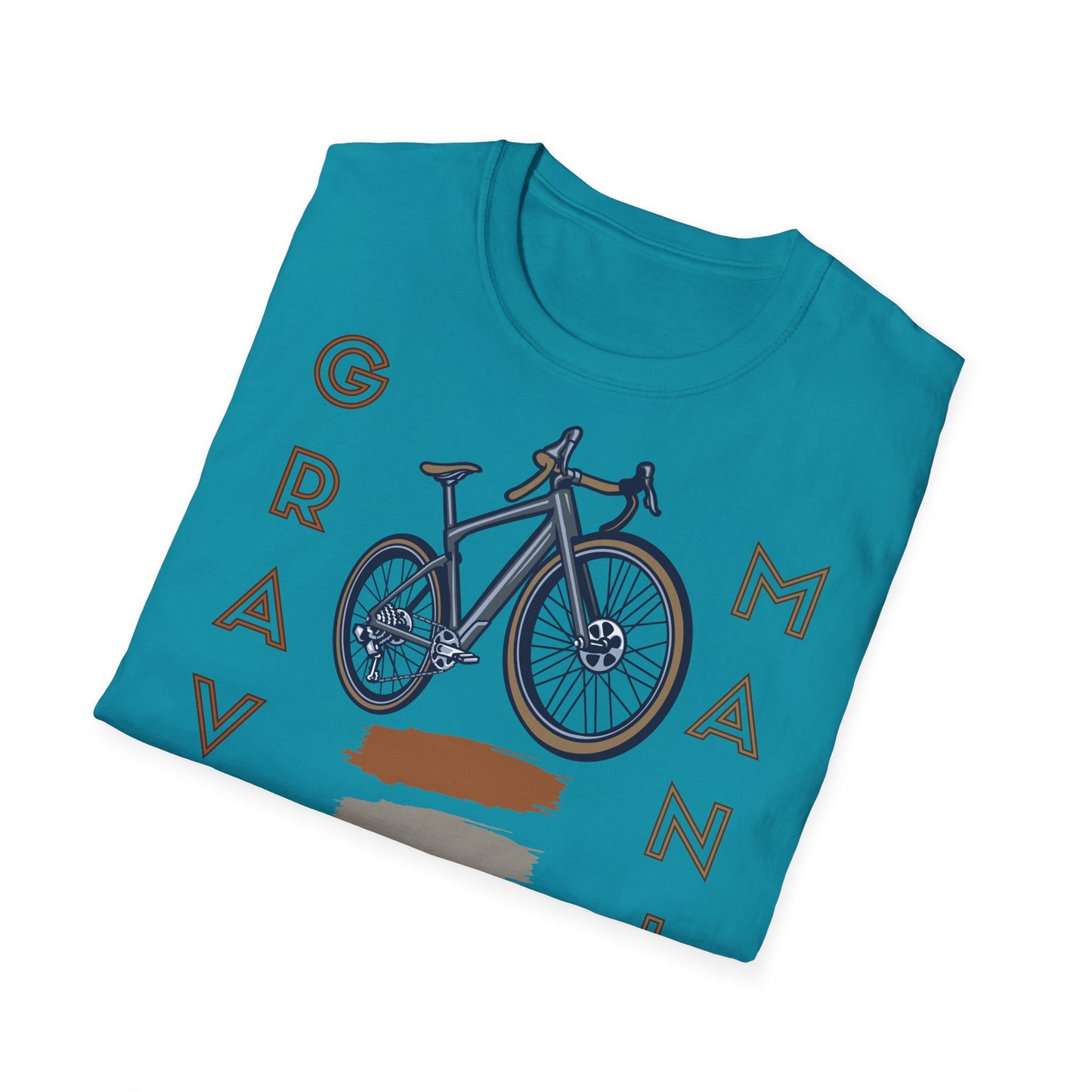 Gravel Mania - Front & Side Prints - Softstyle T-Shirt